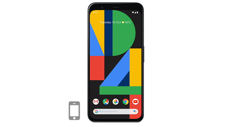 Google Pixel 4 Glass and Screen