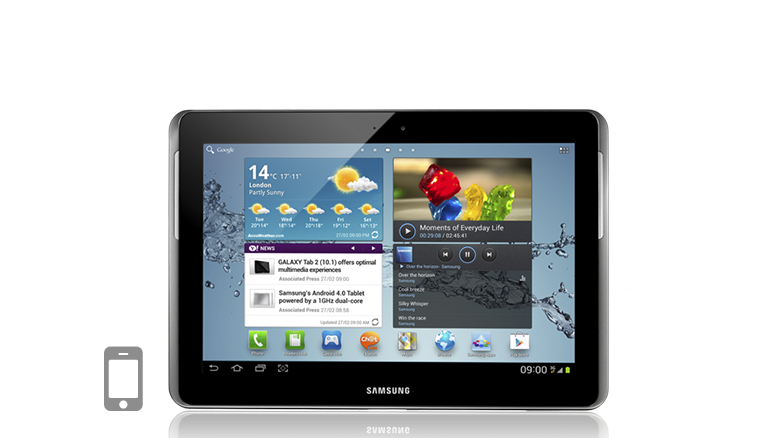 Samsung Galaxy Tab 2 10.1 Glass