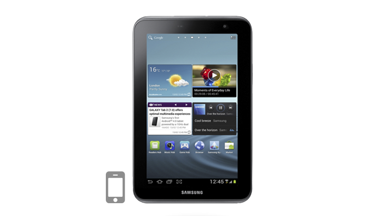 Samsung Galaxy Tab 2 7.0 Glass