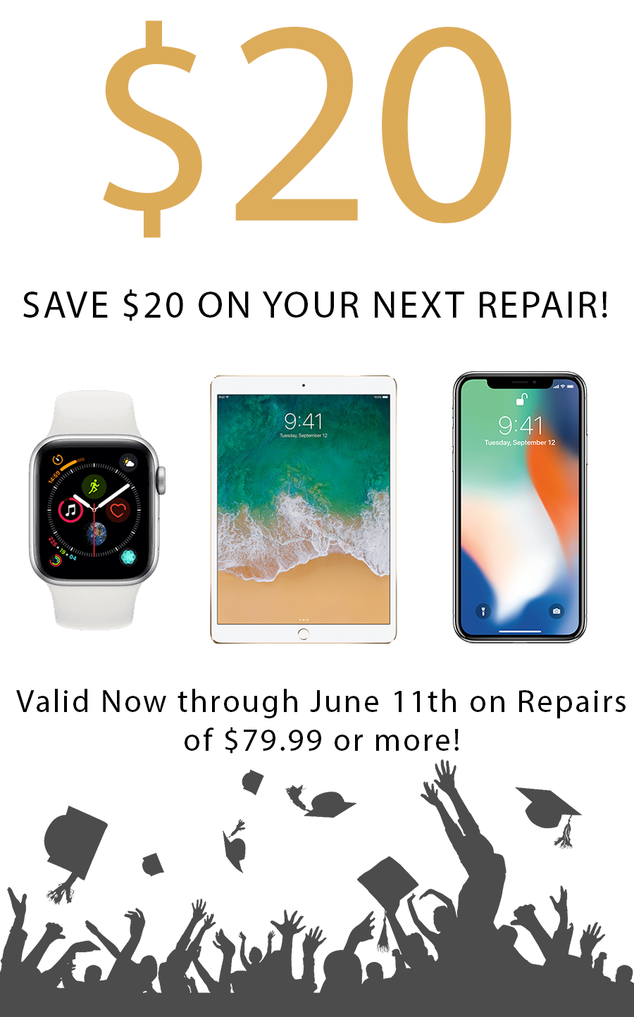 Save on any Repair